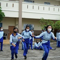 Upacara & Lomba Kemerdekaan HUT RI Ke-77 | SMP & SMK METTA MAITREYA